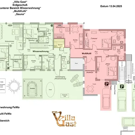 Apartment Gast - Winzerwohnung, Fuer Gruppen Bis 9 Gaeste *
